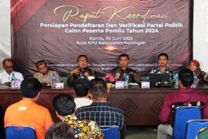 Rakor KPU, Persiapan Pendaftaran dan Verifikasi Parpol